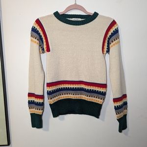 Vintage Collage sweater